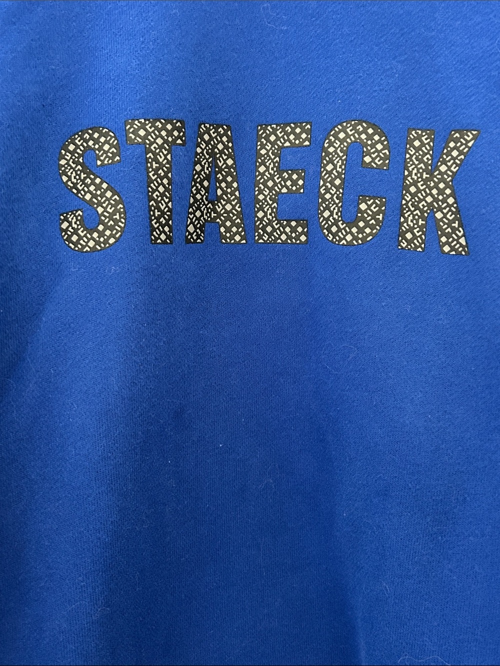 Royal Blue Men's Hoodie - Logo Front image 2